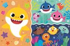 Trefl, Baby Shark, Super Giant, puzzle, 15 piese