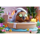 Trefl, Capibara in SPA, puzzle, 160 piese