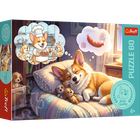 Trefl, Corgi, puzzle, 60 piese