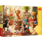 Trefl, Kitties' Fun, puzzle, 160 piese