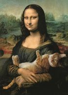 Trefl, Mona Lisa si pisoiul ce toarce, puzzle, 500 piese