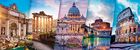 Trefl, Panorama, Calatorind in Itali, puzzle, 500 piese
