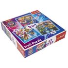 Trefl, Paw Patrol, Mighty Pups, puzzle 3in1, 106 piese