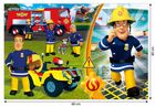Trefl, Pompierul Sam, 24 Maxi, Bravul Pompier Sam, puzzle, 24 piese
