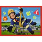 Trefl, Pompierul Sam, puzzle 4in1, 71 piese