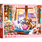 Trefl, Puppy Love, puzzle, 500 piese