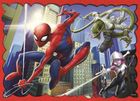 Trefl, Spider-Man, Spider-Man eroic, puzzle 4in1, 207 piese