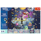 Trefl, Trefliks, puzzle, 100 piese