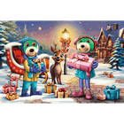 Trefl, Trefliks, puzzle maxi, 24 piese