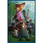 Trefl, Zootopia, puzzle, 3-80 piese