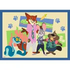 Trefl, Zootopia, puzzle 4in1