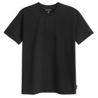 Tricou basic negru cu croiala relaxed NOWEAR