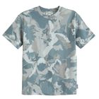 Tricou cu model camuflaj si croiala relaxed NOWEAR