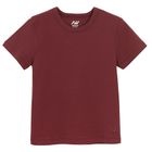 Tricou din bumbac cu croiala scurta NOWEAR