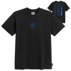 Tricou negru cu croiala relaxed S.W.Smiley NOWEAR