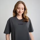 Tricou oversize din bumbac pieptanat Kuromi NOWEAR