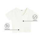 Tricou reiat cu adaos de modal NOWEAR