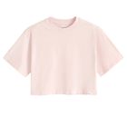 Tricou roz cu croiala cropp boxy NOWEAR