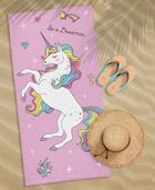 Unicorn, prosop de plaja, 70-140 cm