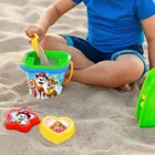 Wader, Paw Patrol, set de nisip, galetusa cu accesorii, 7 elemente