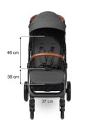 Caretero, Elma, carucior sport, Dark Grey
