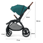 Kinderkraft, Evolution Cocoon, carucior de copii 2in1, roz