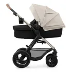 Kinderkraft, Moov 2, Air Wheels, carucior multifunctional 4in1, Moonlight Grey