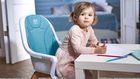 Kinderkraft, Tixi, scaun de masa 2in1, gri