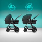 Kinderkraft, Xmoov, Mink, carucior multifunctional pentru copii, 3in1, Dark Grey
