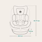 Lionelo, Lavender I-Size, scaun auto, Beige Latte, 76-150 cm