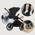 Lionelo, Mika Plus, carucior multifunctional 3in1, Black Onyx