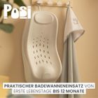 Sensillo, Posi, captuseala pliabila pentru cada, bej