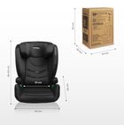 Caretero, Nimbus I-size, scaun auto, inaltator auto, verde inchis, 15-36 kg