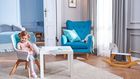 Kinderkraft, Tixi, scaun de masa 2in1, gri