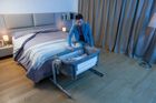 Chicco, Co-Sleeping Next2me, Magic Evo, patut atasabil, Desert Taupe