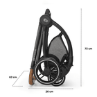 Kinderkraft, Evolution Cocoon, carucior de copii 2in1, roz