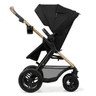 Kinderkraft, Moov 2, Air Wheels, carucior multifunctional 4in1, Pure Black