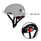 Kinderkraft, Safety, casca de bicicleta, gri