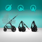 Kinderkraft, Xmoov, carucior multifunctional Travel System 3in1, gri