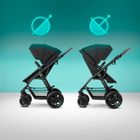 Kinderkraft, Xmoov, Mink, carucior multifunctional pentru copii, 3in1, Dark Grey