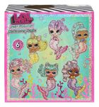 L.O.L. Surprise, Mermaids! Makeover Magic, bila surpriza cu papusa si luciu de buze, 1 buc.