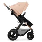 Kinderkraft, Moov 2, Air Wheels, carucior multifunctional 4in1, Sand Beige