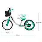 Kinderkraft, Space, bicicleta fara pedale, verde