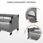 Caretero, Esti, patut de calatorie cu laterale rabatabile, negru