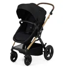 Kinderkraft, Moov 2, Air Wheels, carucior multifunctional 4in1, Pure Black