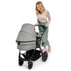 Kinderkraft, Xmoov, carucior multifunctional Travel System 3in1, gri
