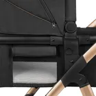 Lionelo, Amber, carucior multifunctional 3in1, Black Onyx