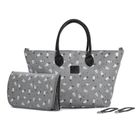 Kinderkraft, Prime, carucior multifunctional 2in1, gri + geanta Mommy Bag