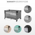 Caretero, Esti, patut de calatorie cu laterale rabatabile, negru