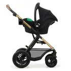 Kinderkraft, Moov 2, Air Wheels, carucior multifunctional 4in1, Pure Black